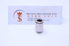 Load image into Gallery viewer, API R120818 1/8" to 8mm Push-in Fitting (Nickel Plated Brass) (Made in Italy) - Watson Machinery Hydraulics Pneumatics