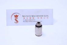 Load image into Gallery viewer, HB040818 8mm to 1/8" Straight Parallel Male Brass Push-In Fitting