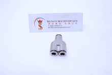Load image into Gallery viewer, API R510606 Push-in Fitting (Nickel Plated Brass) (Made in Italy) - Watson Machinery Hydraulics Pneumatics