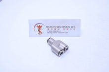 Load image into Gallery viewer, API R510606 Push-in Fitting (Nickel Plated Brass) (Made in Italy) - Watson Machinery Hydraulics Pneumatics